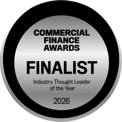 Commercial Finance Awards 2026 Finalist badge